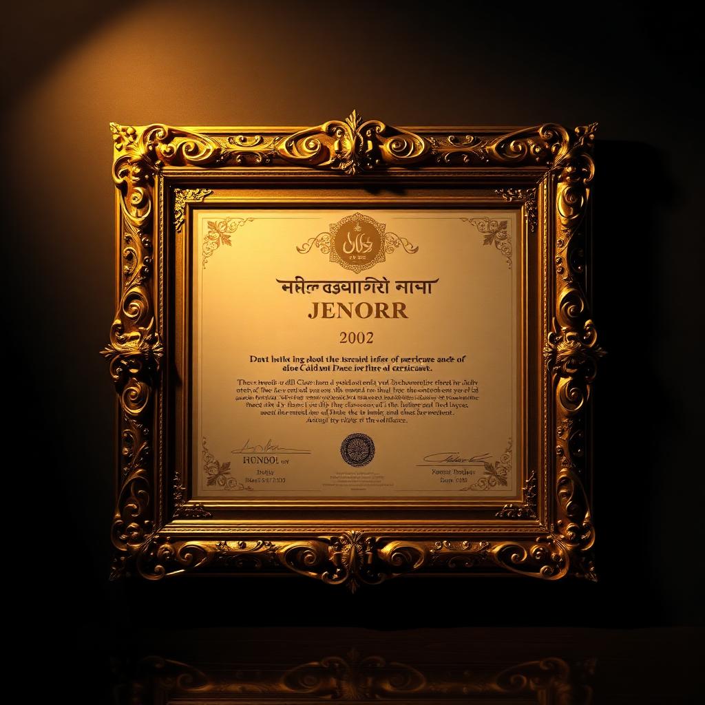 Fellowship in Indian Classical Arts certificate